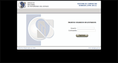 Desktop Screenshot of consultas.senape.gob.bo